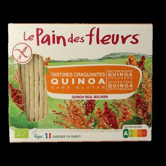 Pain Des Fleurs Quinoa crackers bio 150 Gram