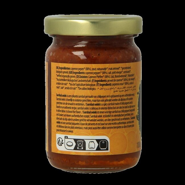 Sambal oelek bio 100 Gram