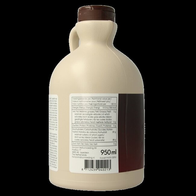 Ahornsiroop C graad eko bio 950 Milliliter