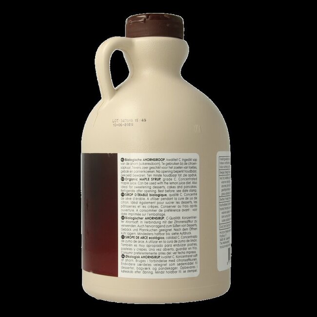 Ahornsiroop C graad eko bio 950 Milliliter