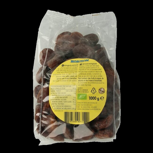 Abrikozen eko bio 1 Kilogram