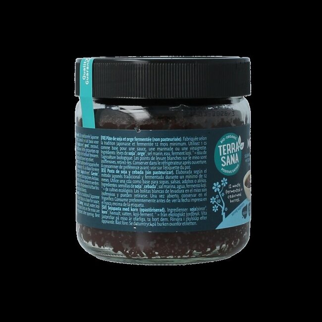 Mugi miso ongepasteuriseerd glas bio 350 Gram