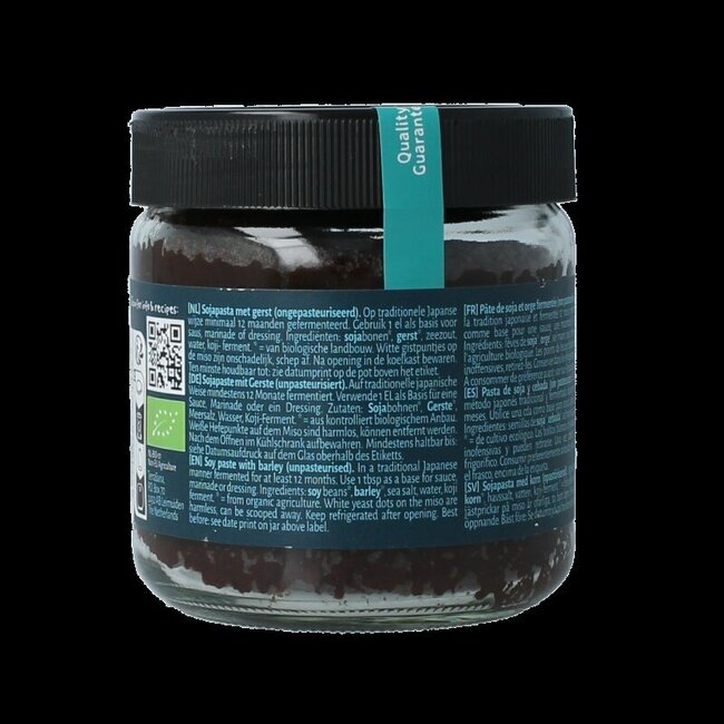 Mugi miso ongepasteuriseerd glas bio 350 Gram