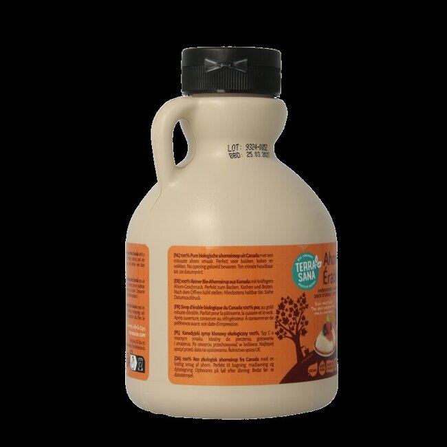 Sirop d'érable grade C bio en cruche 500 ml