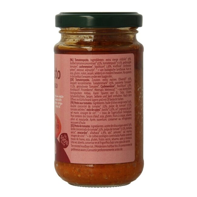 Pesto rosso bio 180 Gram