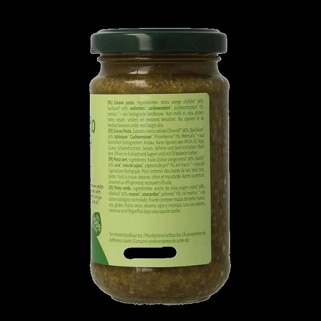 Pesto verde bio 180 Gram