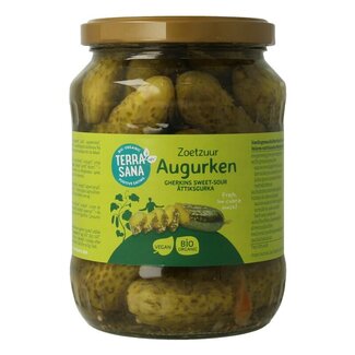 TerraSana Cornichons aigre-doux bio 670 g