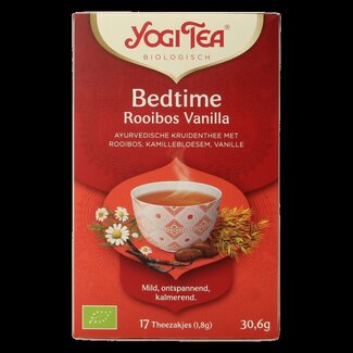 Yogi Tea Bedtime rooibos vanille bio 17 Zakjes