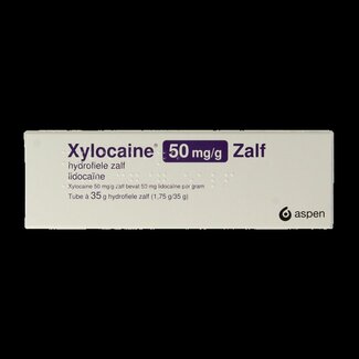 Xylocaine Hydrofiele zalf lidocaine 50mg/g 35 Gram