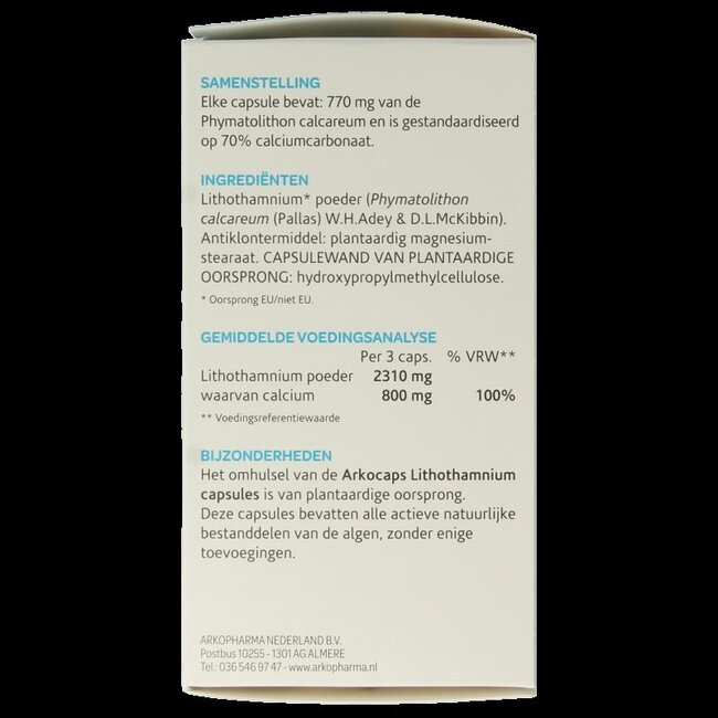 Lithothamnium 150 Vegetarische capsules