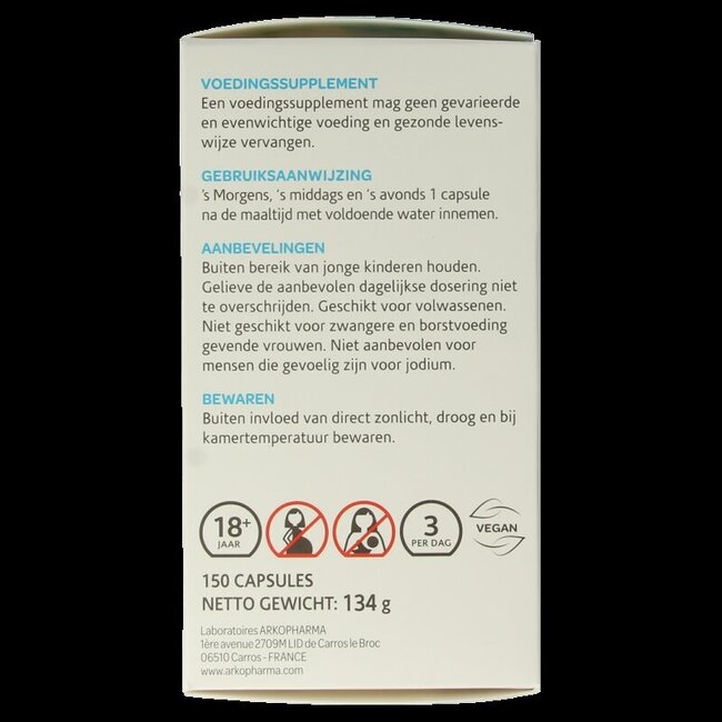 Lithothamnium 150 Vegetarische capsules