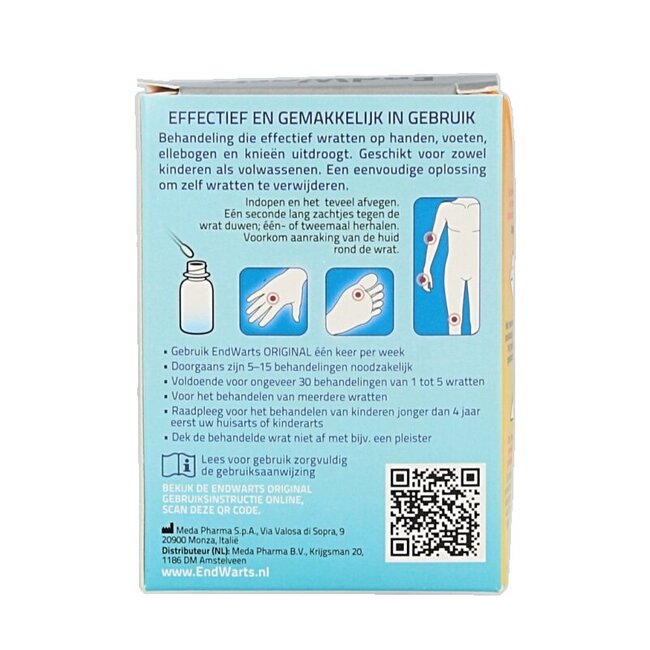 Endwarts avec bâtonnets pour verrues 5 millilitres