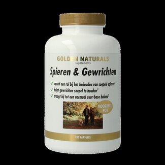 Golden Naturals Muscles et articulations 180 Capsules