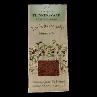 Peuleschil Tuinkerszaad bio 135 Gram