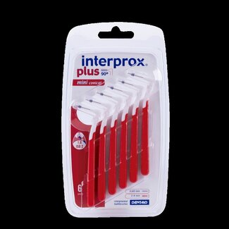 Interprox Plus ragers mini conical rood 6 Stuks