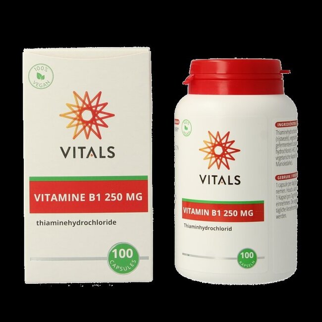 Vitamine B1 Thiamine 250 mg 100 Gélules