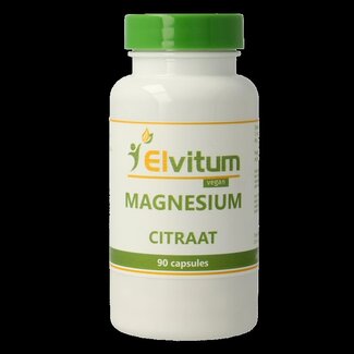 Elvitum Magnesium citraat 90 Vegetarische capsules
