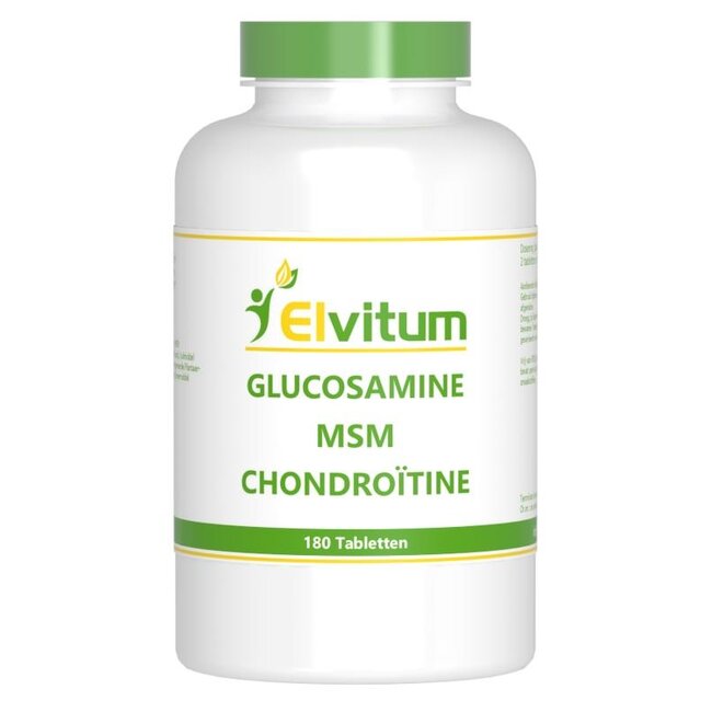 Glucosamine MSM chondroitine 180 Tabletten