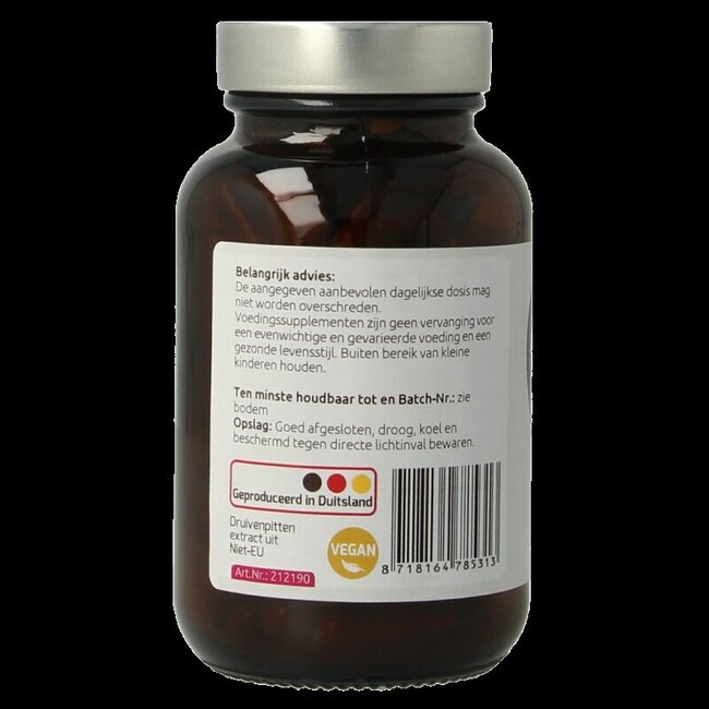 Extrait de pépins de raisin OPC 400 mg 90 gélules