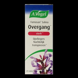 A Vogel Famosan salvia overgang sterk 25 Tabletten