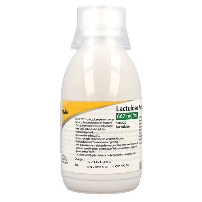 Lactulose sirop 667 mg 300 ml