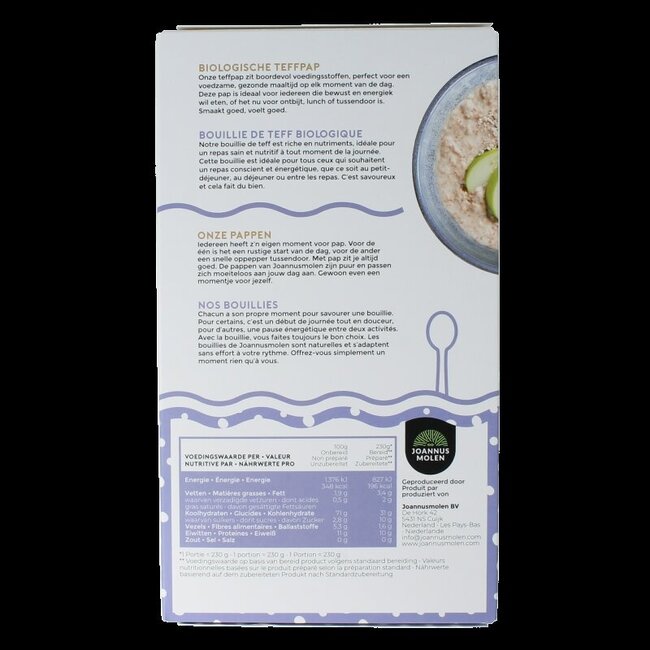 Bouillie de teff bio 300 g