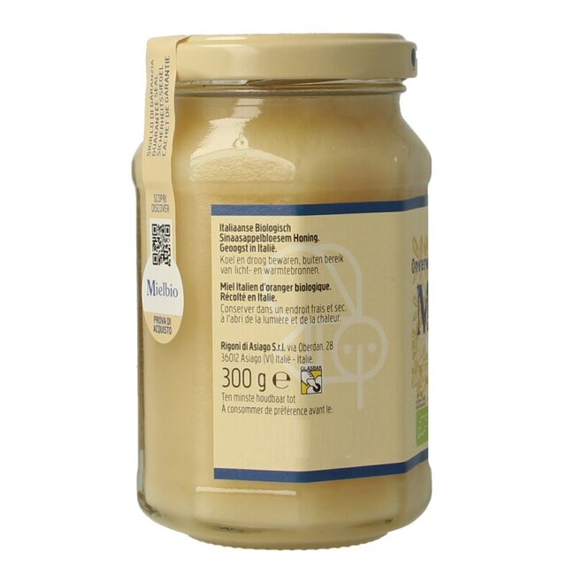 Miel d'oranger crémeux bio 300 g