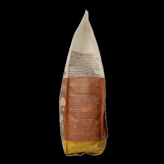 Crunchy amarant triple nuts bio 400 Gram