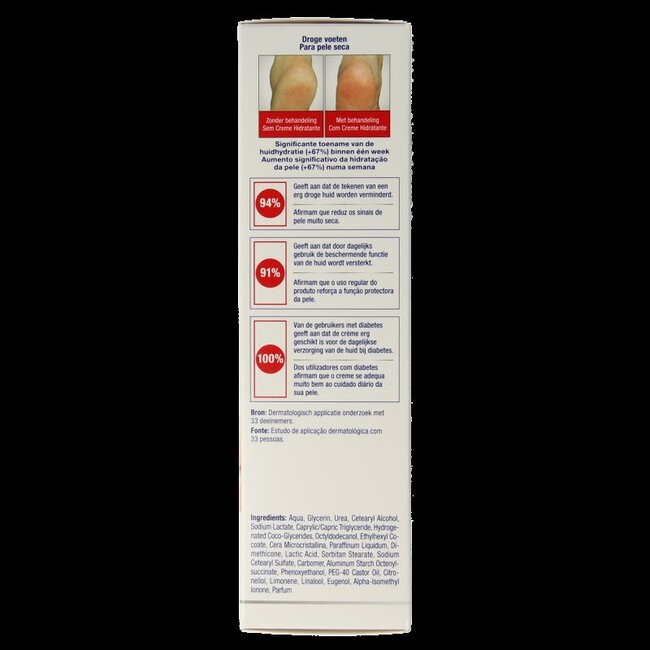 Voetcreme herstellend 100 Milliliter