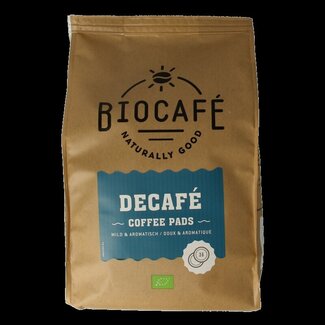 Biocafe Dosettes de café décaféiné bio - 36 pièces