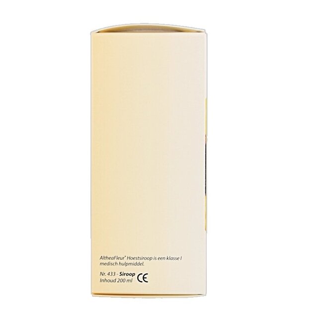 Altheafleur hoestsiroop 200 Milliliter