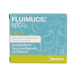 Fluimucil Tablet 600mg 10 Tabletten