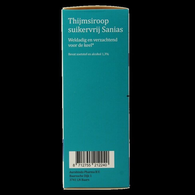 Thijmsiroop suikervrij 150 Milliliter