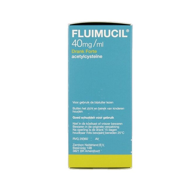 Drank 40mg/ml forte aardbei 200 Milliliter