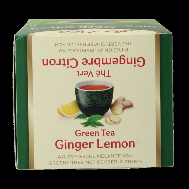Green tea ginger lemon bio 17 Zakjes