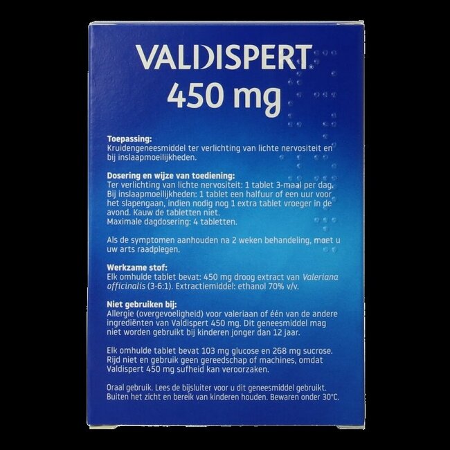 Omhulde tabletten 450mg 40 Tabletten