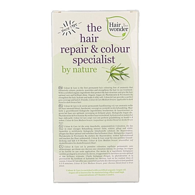 Colour & Care 4 medium brown 100 Milliliter