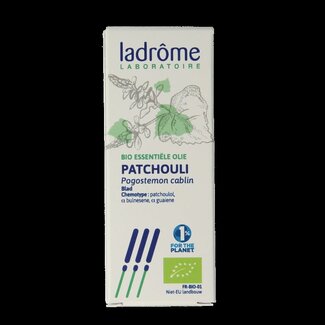 Ladrome Patchouli olie bio 10 Milliliter