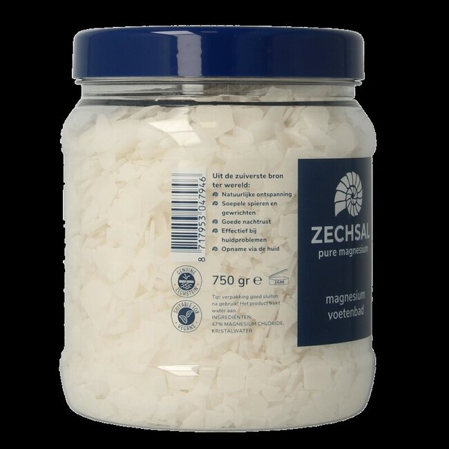 Sel de bain de pieds au magnésium 750 g