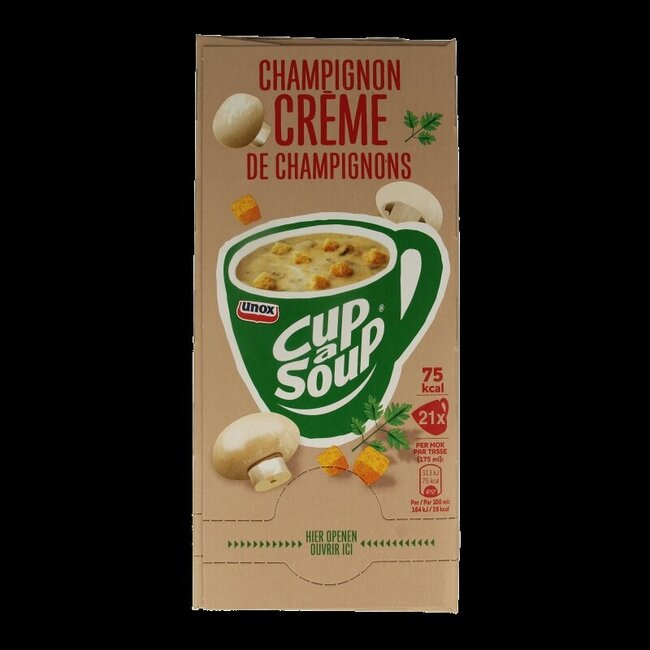 Soupe aux champignons 21 sachets