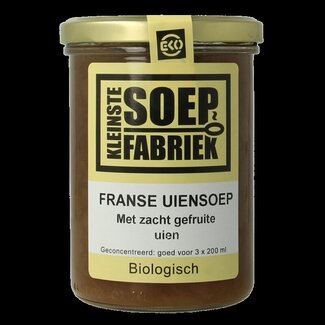Kleinstesoepfabriek Franse uiensoep vegetarisch bio 400 Milliliter