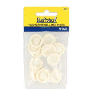 Duoprotect Doigtier de protection taille M 12 pièces