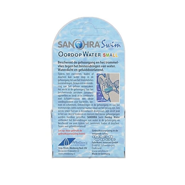 Bouchons d'oreilles natation petite taille enfant 1 paire