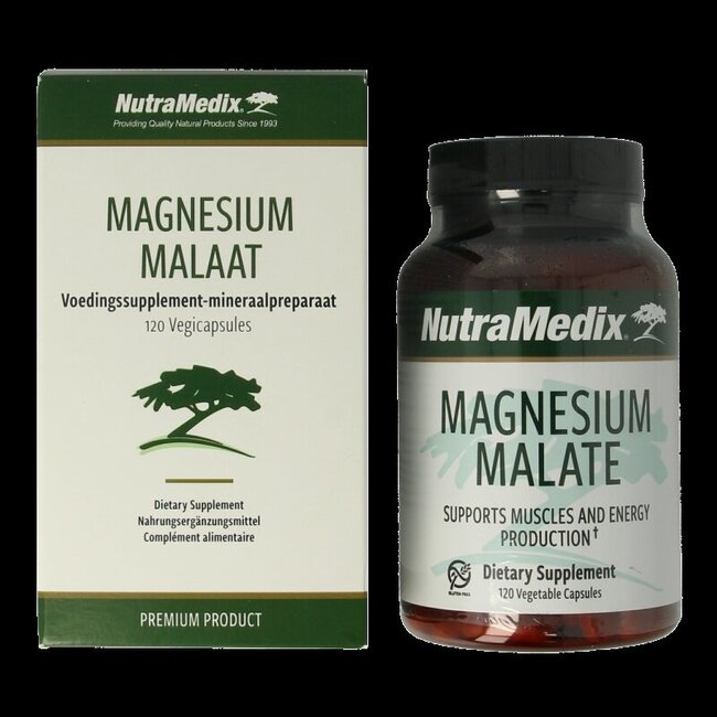 Magnesium malaat 120 Vegetarische capsules