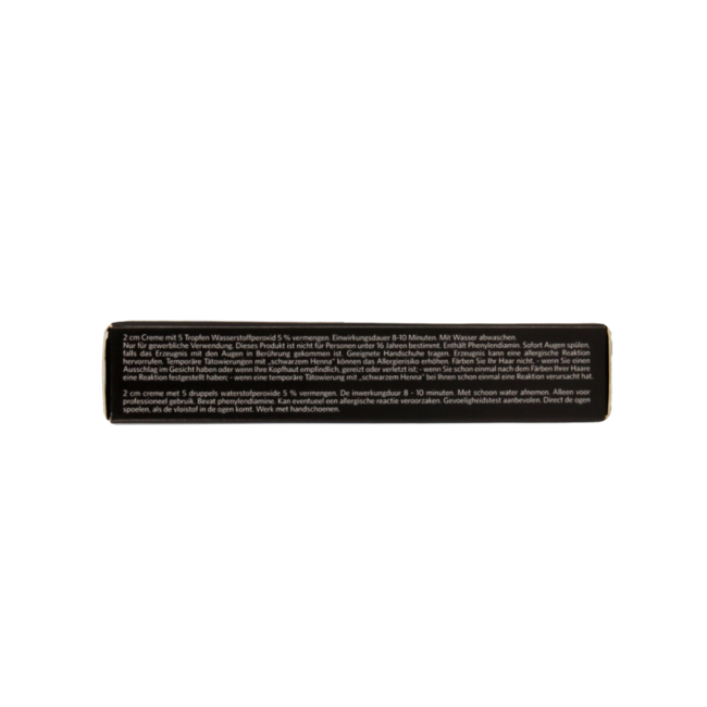 Teinture pour sourcils et cils noir 15 ml