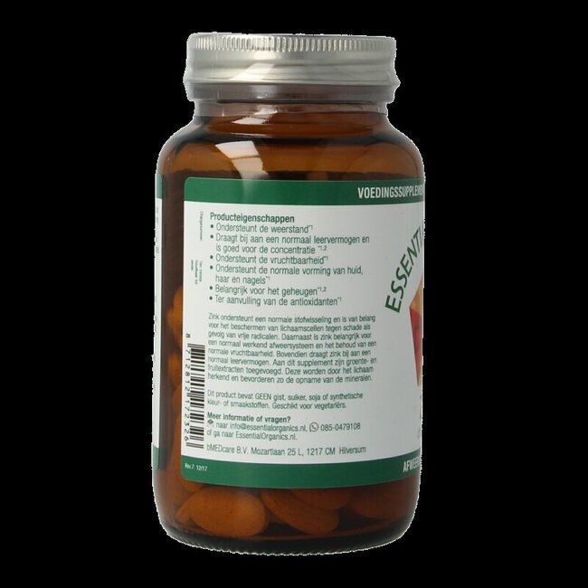 Zinc 25 mg 90 comprimés