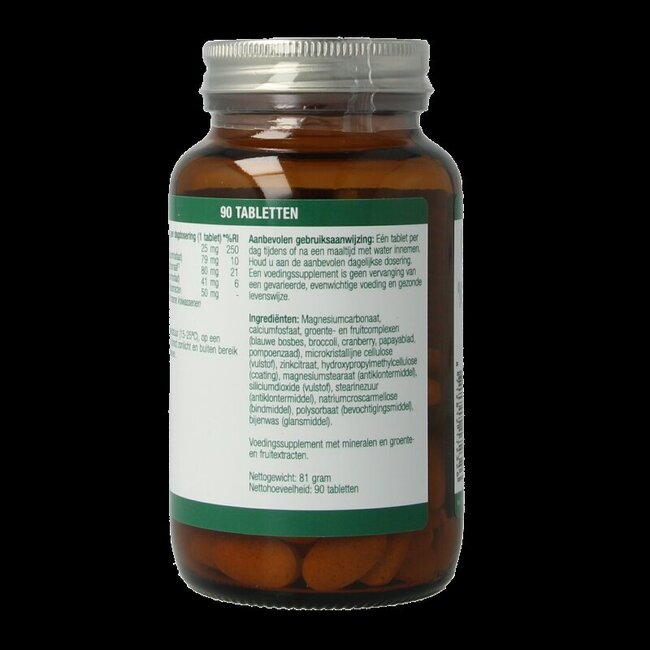 Zinc 25 mg 90 comprimés