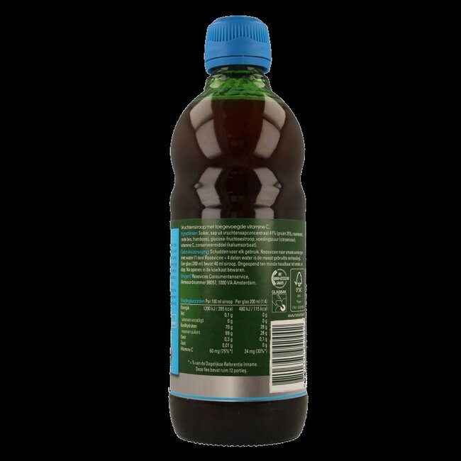 Fruitkracht pruimen 500 Milliliter