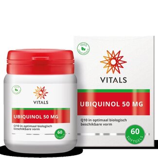 Vitals Ubiquinol 50mg 60 Softgels