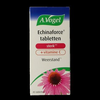 A Vogel Echinaforce sterk + vitamine C 45 Tabletten